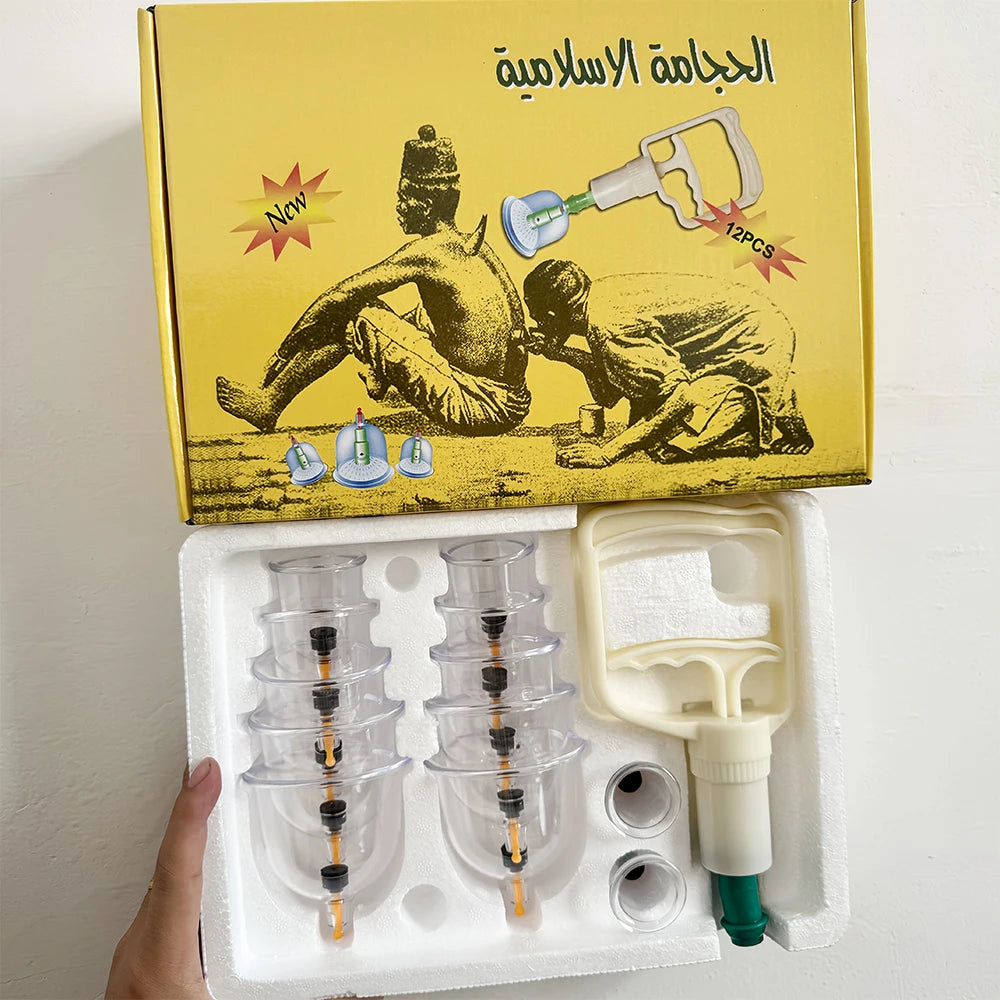 Vacuum Cup Set with Hand Pump