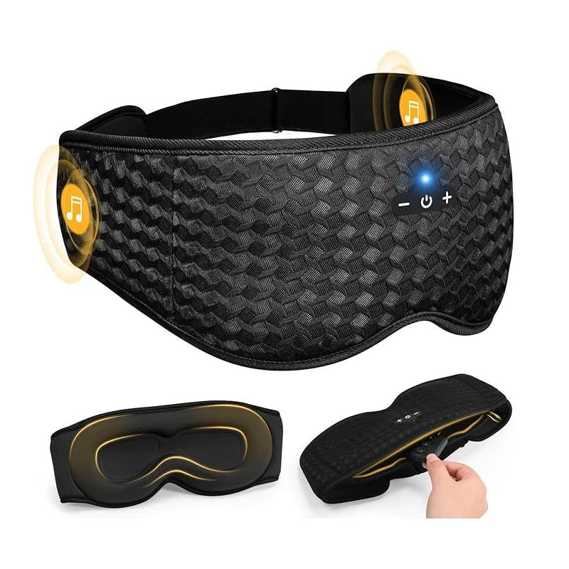 Bluetooth 3D Sleep Eye Mask with Wireless Headphones