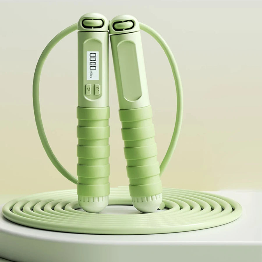 Electronic Counting Jump Rope Fitness Skipping Rope