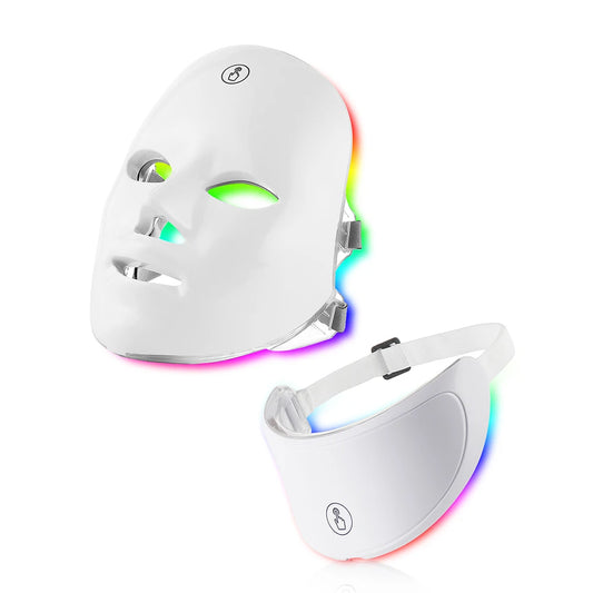 7-Color LED Facial & Neck Mask – Anti-Aging Light Therapy