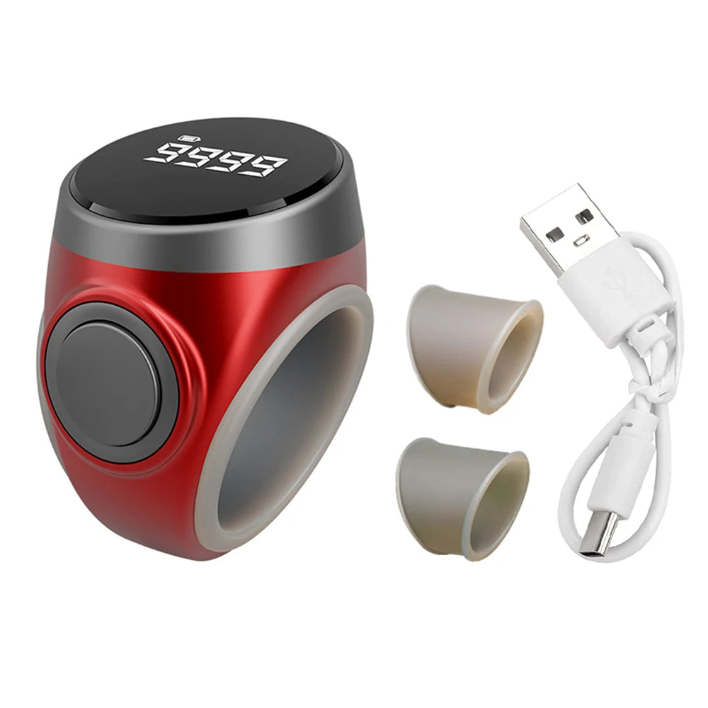 S9 Digital Ring Counter – Smart Touch Prayer & Tally Counter