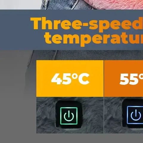 Electric Heating Belt with Hand Pockets – USB Warm Belt