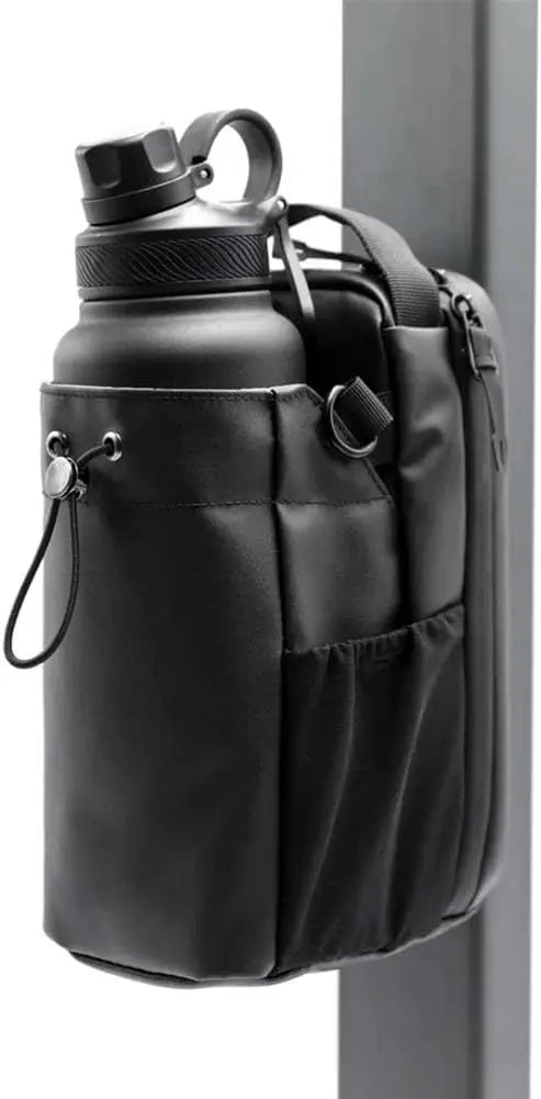 Magnetic Fitness Water Bottle Bag Large Capacity