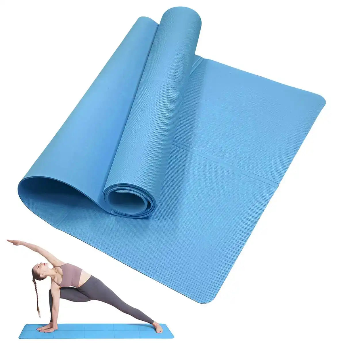EVA Yoga Mat 4mm Fitness Pilates Exercise Gym Mat