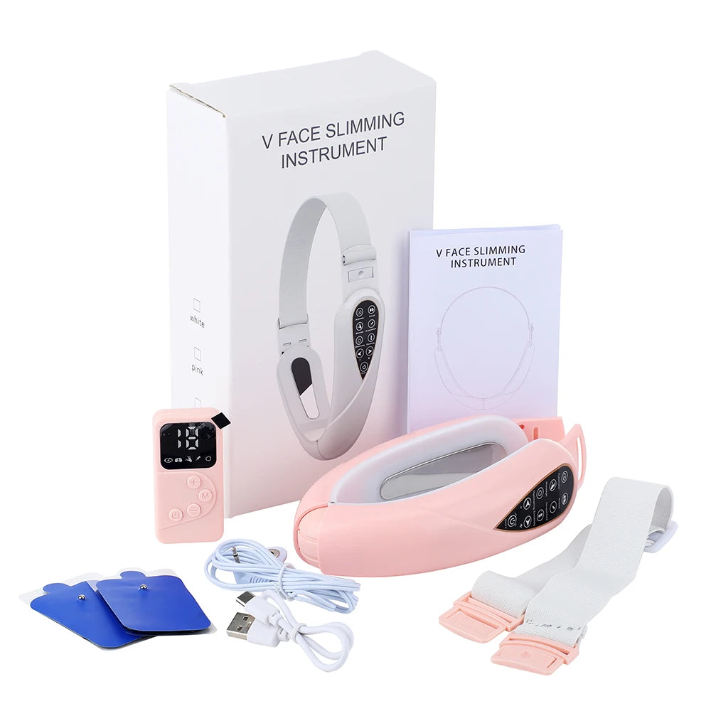 Facial V Lifting Massager with LED & Vibration Therapy