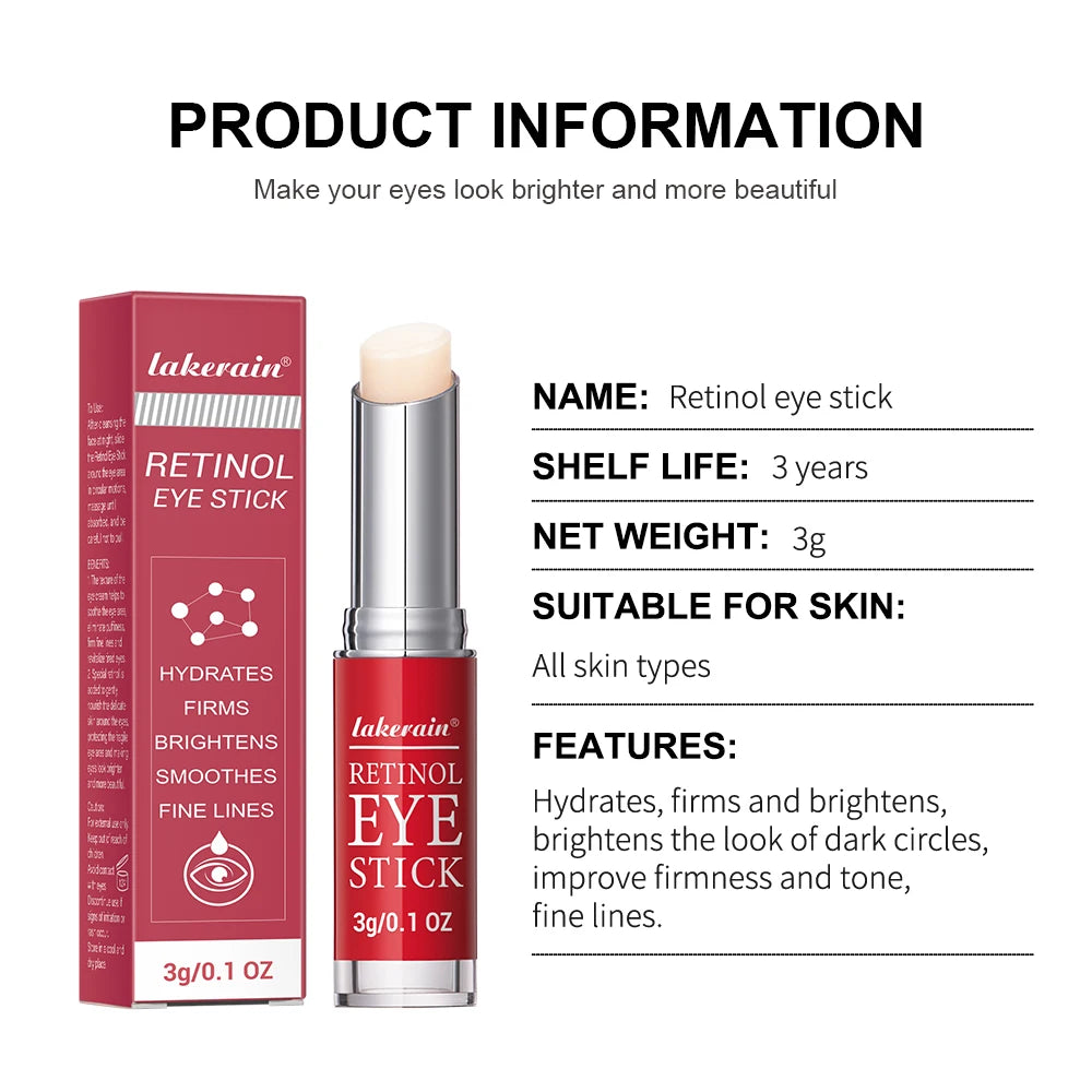 Retinol Eye Cream Stick for Smoother, Brighter-Looking Eyes