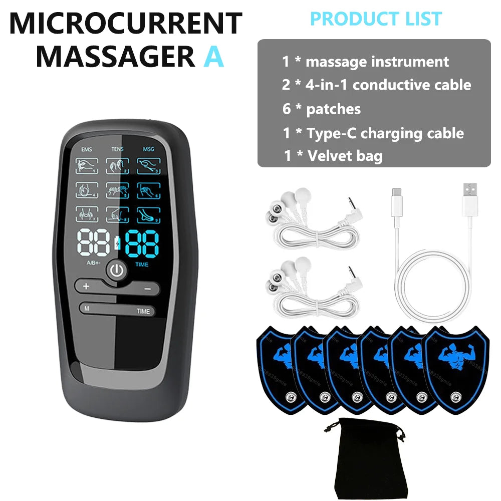 EMS Electric Pulse Massager Digital Device