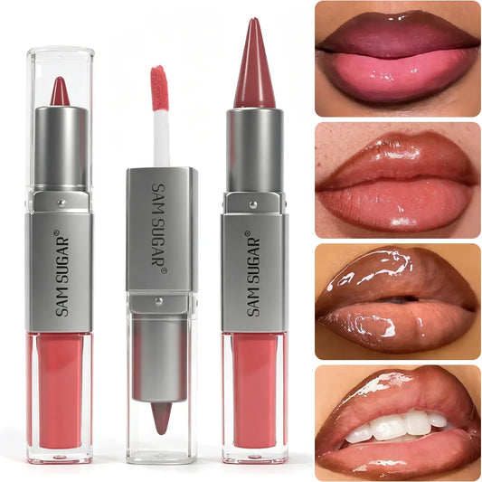 2-in-1 Lip Liner & Lip Gloss Duo