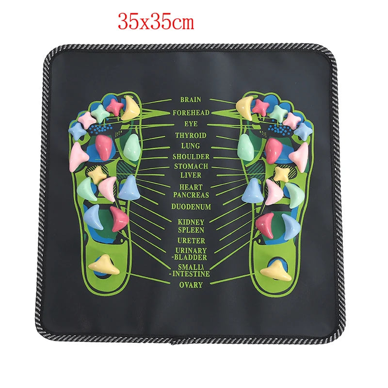 Premium Foot Massage Pad Soft Stone Texture Design Mat