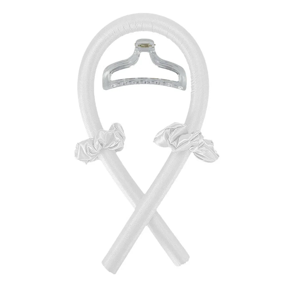 Heatless Curling Rod Headband – No-Heat Silk Curling Ribbon Tool