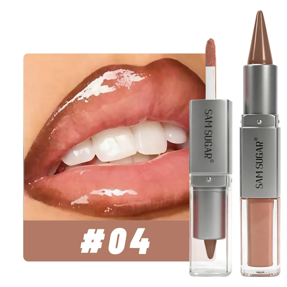2-in-1 Lip Liner & Lip Gloss Duo