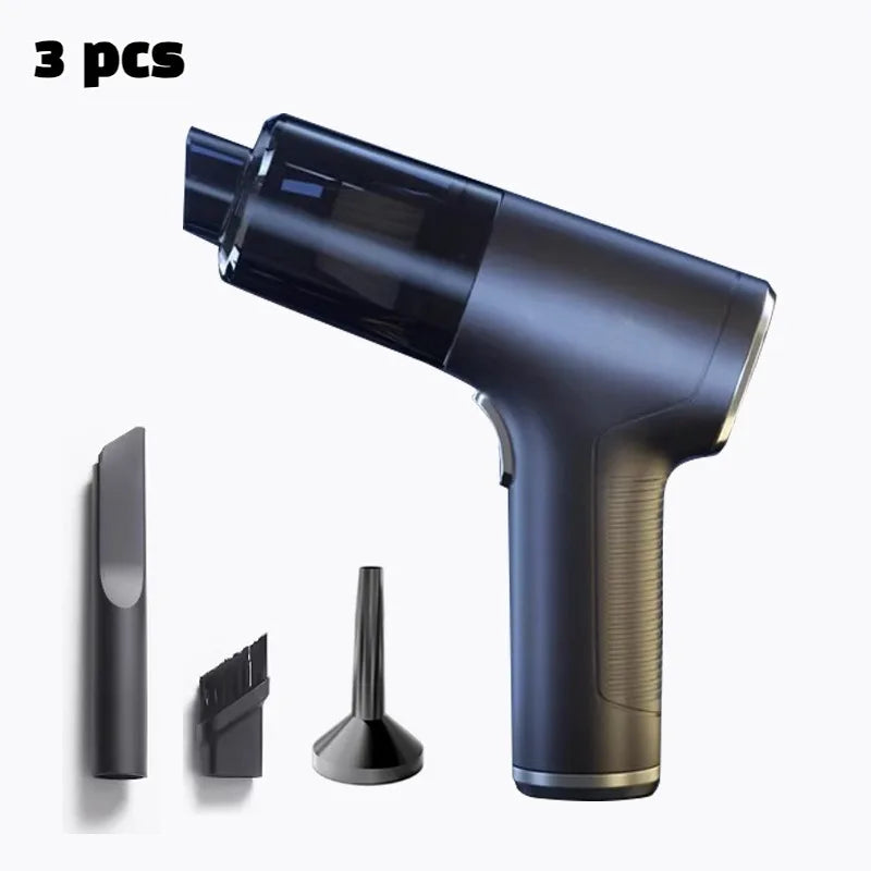 Cordless Handheld Vacuum Cleaner – USB 4-in-1 Compact Cleaner