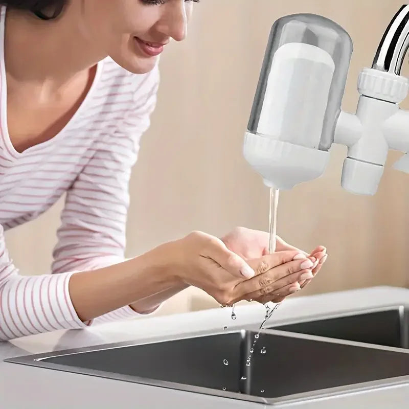 5-Level Kitchen Faucet Water Purifier – Reusable Filter System