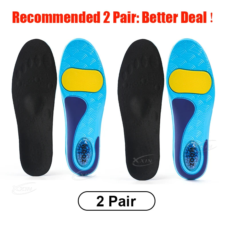 Arch Support Gel Insoles Air Cushion Shock Absorption Pads
