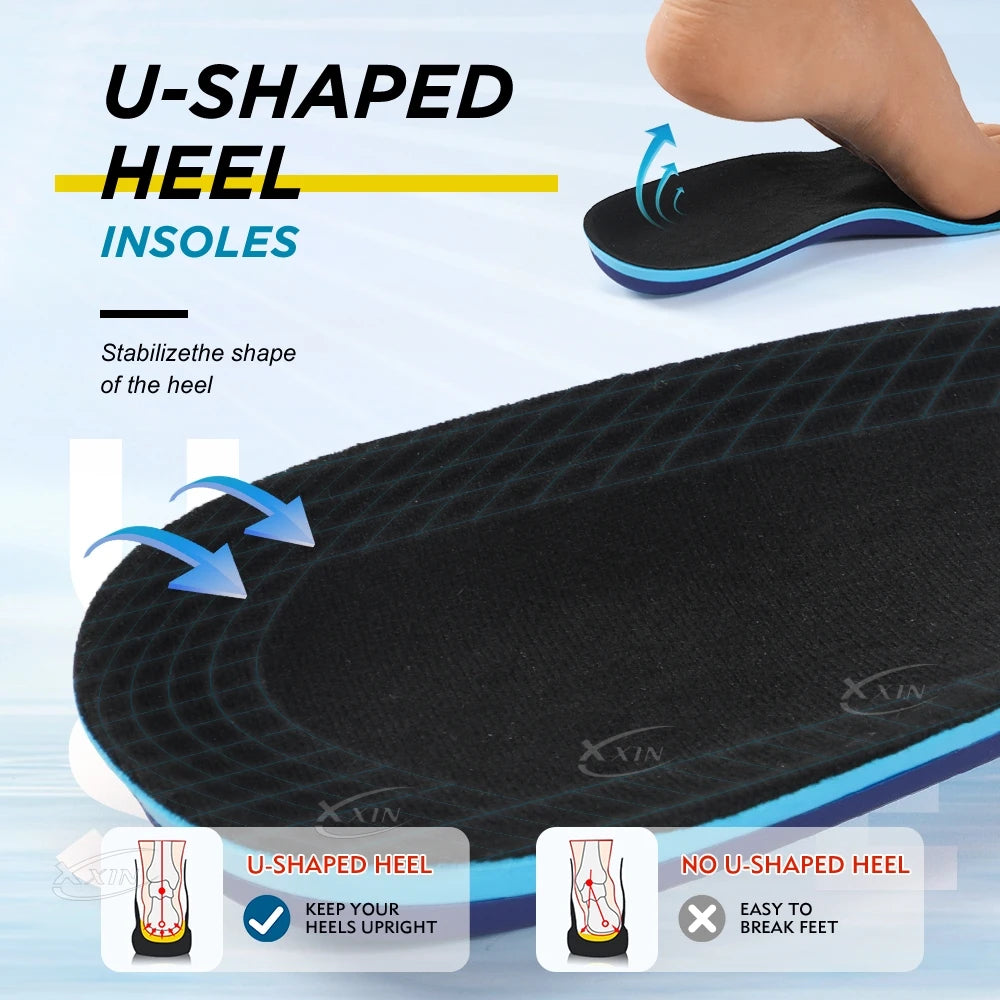 Arch Support Gel Insoles Air Cushion Shock Absorption Pads