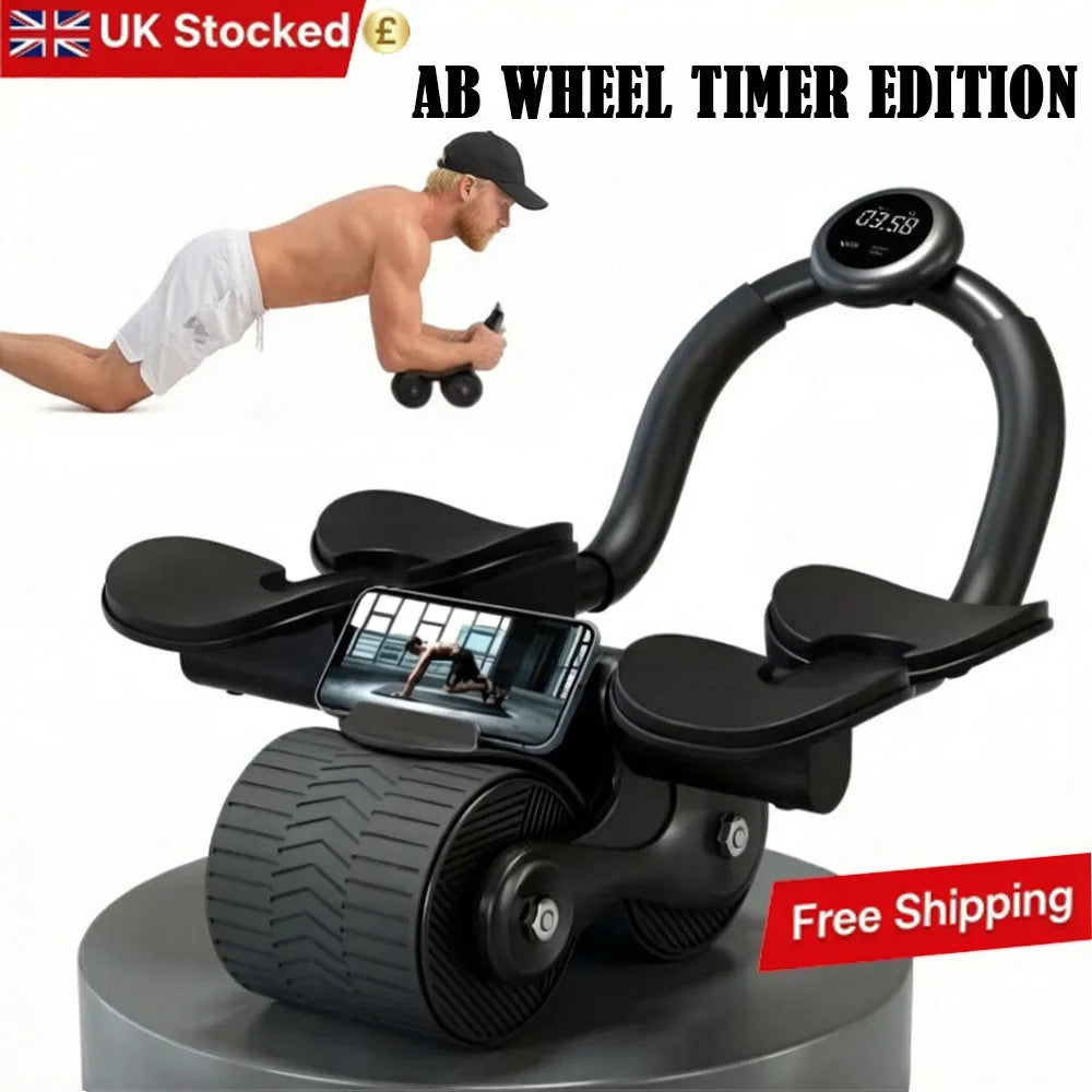 Automatic Rebound Ab Wheel