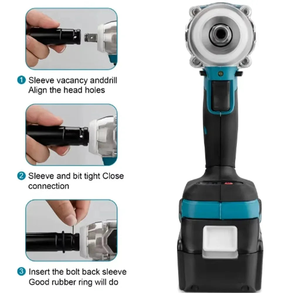 Makita DTW285 18V Brushless Impact Wrench – 280 Nm Max Torque