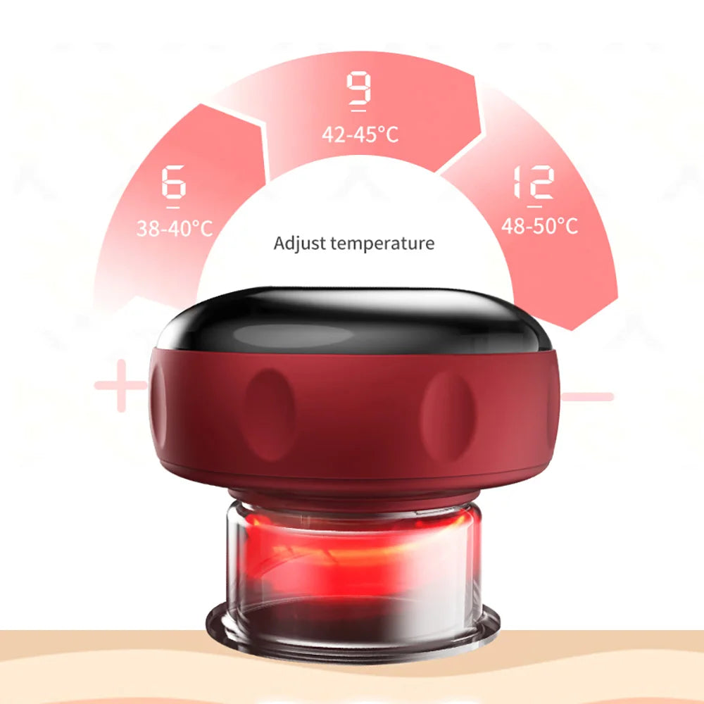 Electric Vacuum Cupping Massager 12 Levels