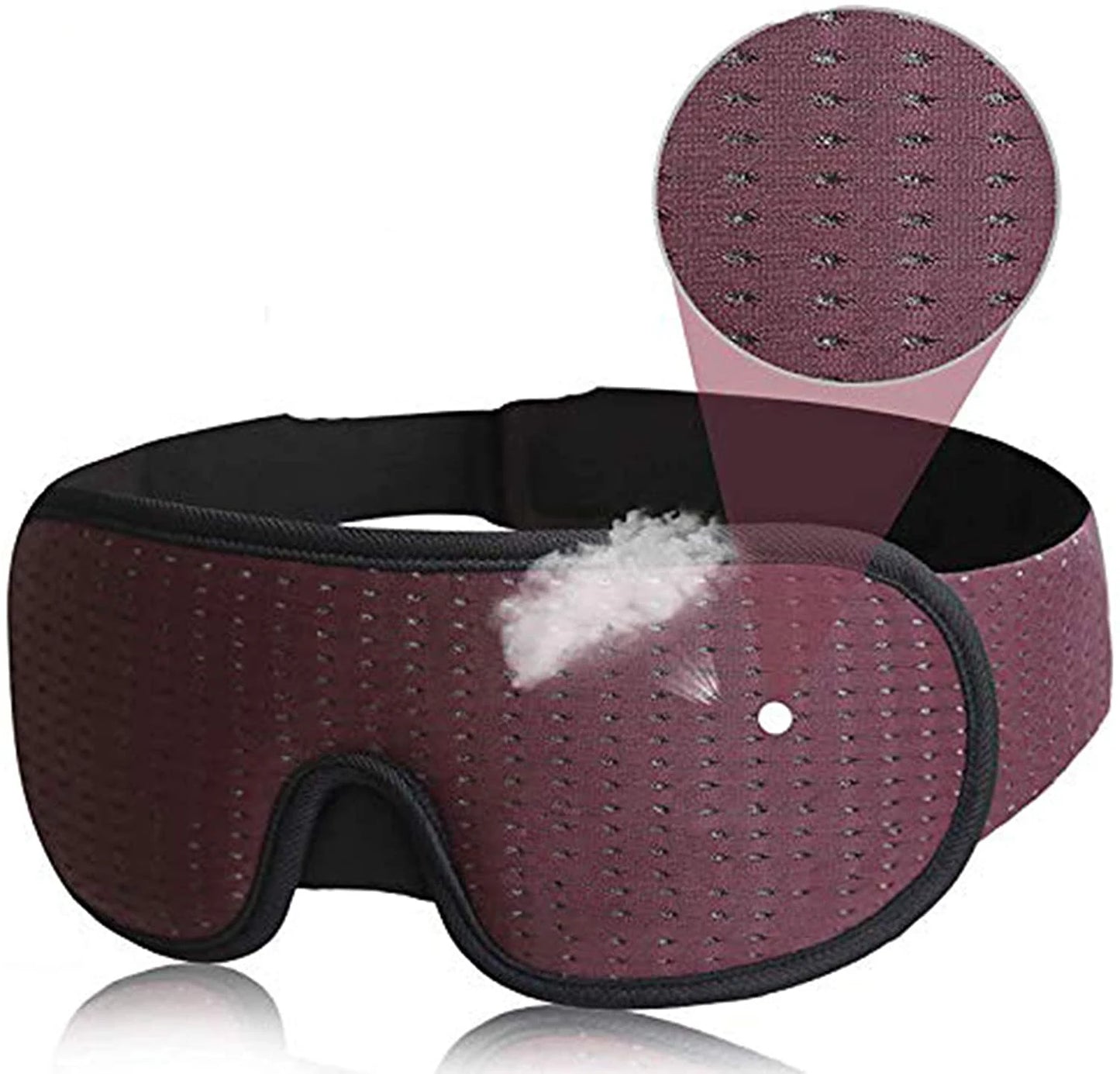 3D Sleep Eye Mask Blackout – Deep Sleep & Travel Comfort