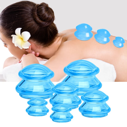 Silicone Vacuum Cupping Massage Cup Set