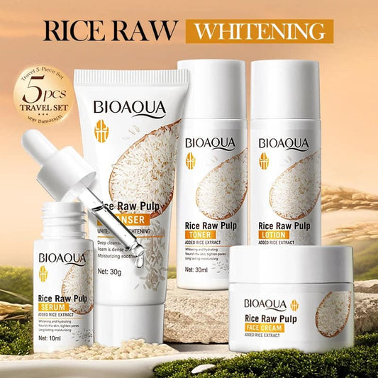 Rice Extract Hydrating Skincare Set Cleanser Toner Cream  Shop Online at TagsLinks UK 