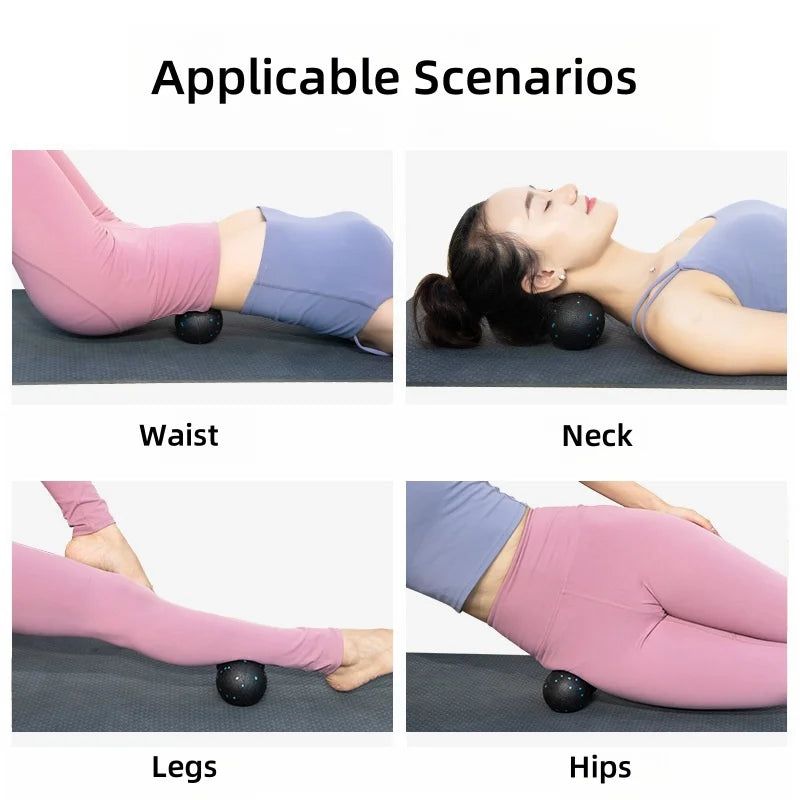 3Pcs EPP Yoga Foam Roller Massage Ball Fitness Set