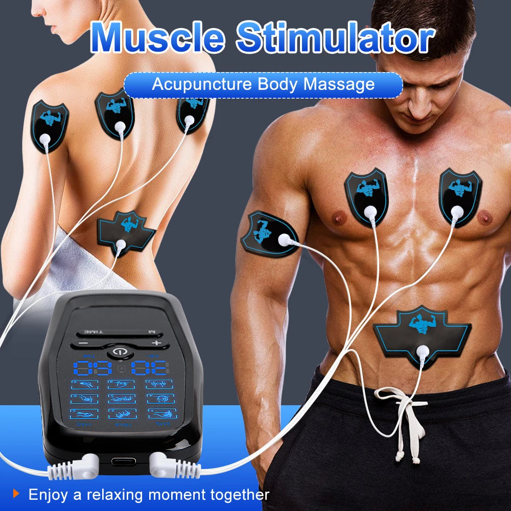 EMS Electric Pulse Massager Digital Device