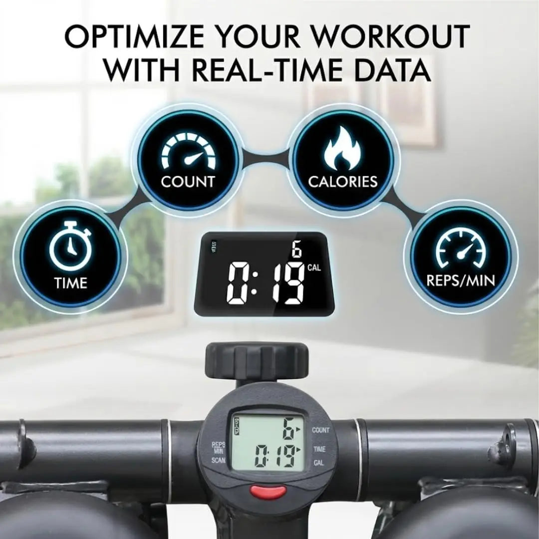 Compact Indoor Fitness Stepper