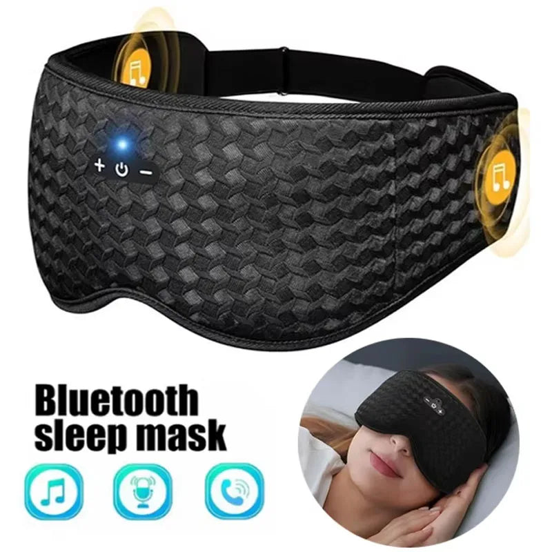 Bluetooth 3D Sleep Eye Mask with Wireless Headphones