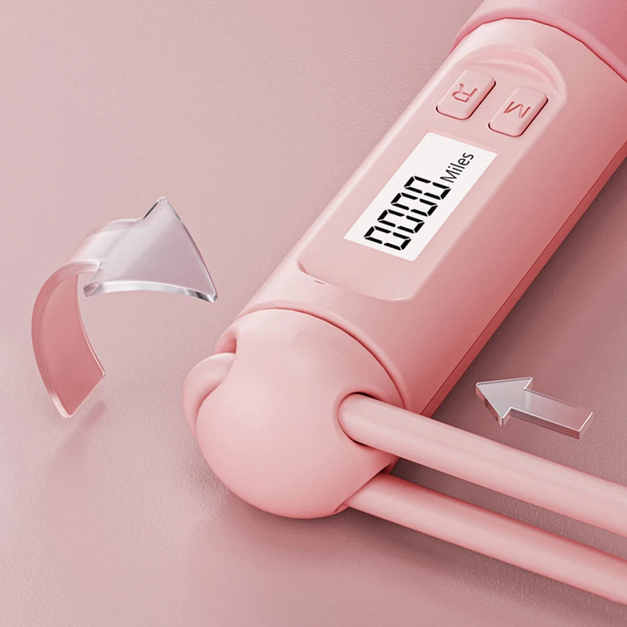 Electronic Counting Jump Rope Fitness Skipping Rope