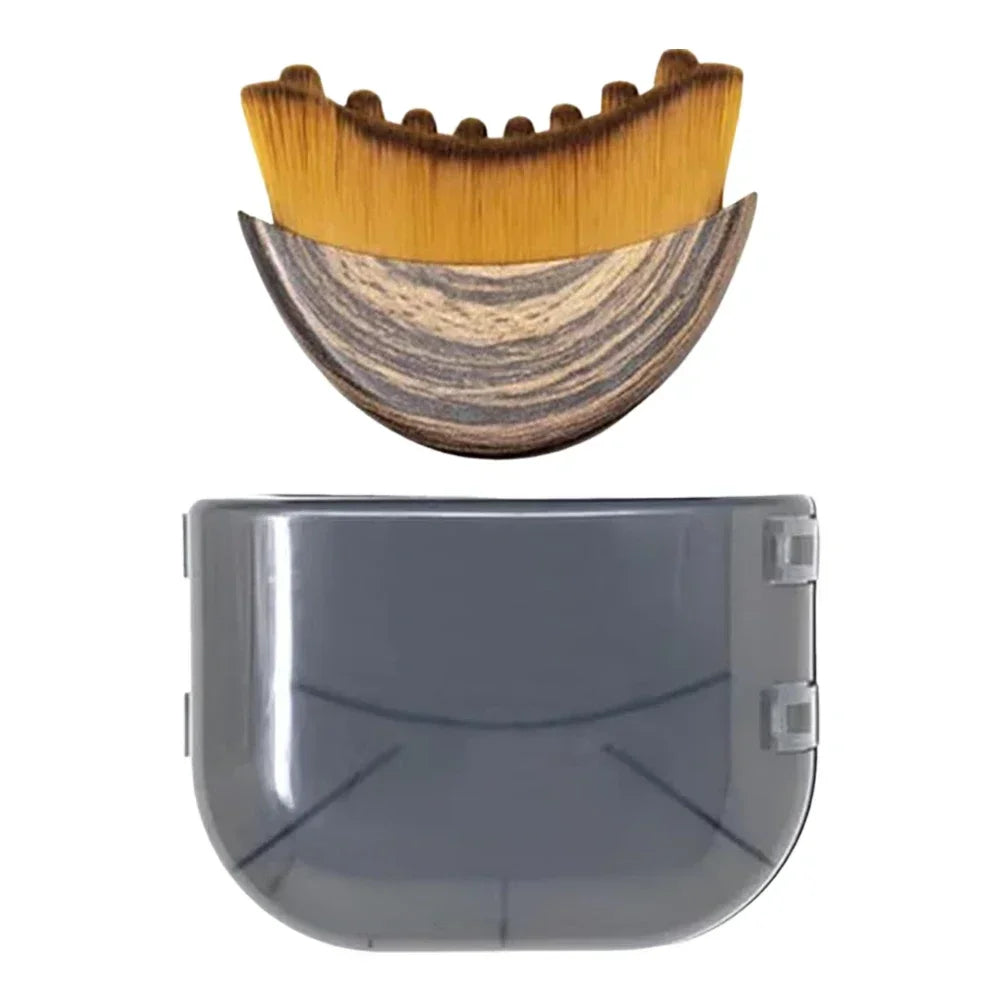 Ergonomic Facial Contour Massage Brush Beauty Tool