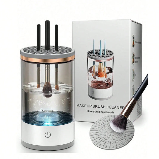 Electric Makeup Brush Cleaner Portable Beauty Tool Machine