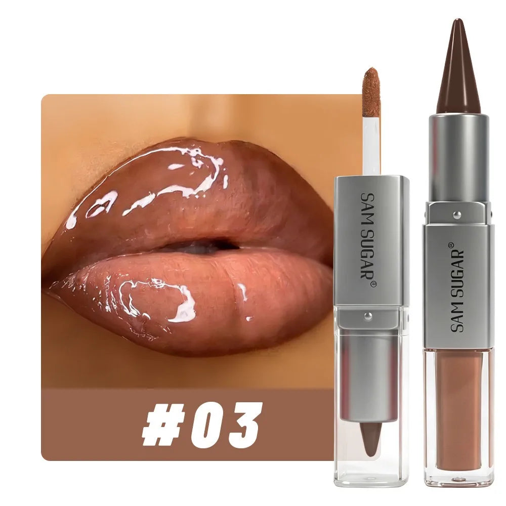 2-in-1 Lip Liner & Lip Gloss Duo