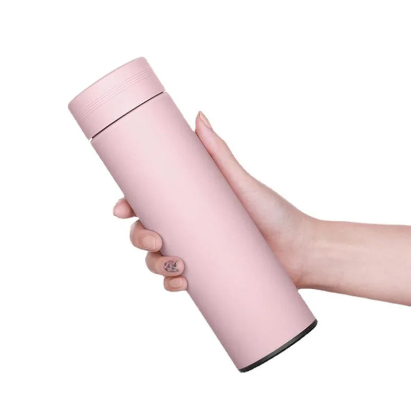 Smart Temperature Display Vacuum Flask 500ml Stainless Steel