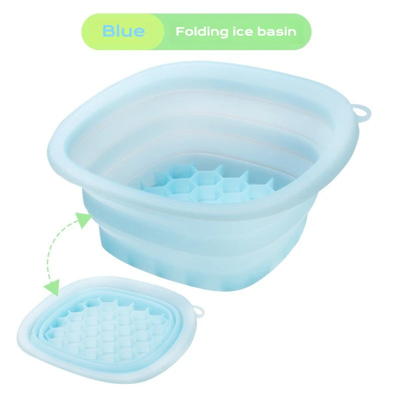 Collapsible Silicone Face Ice Bowl Beauty Tool Travel Size