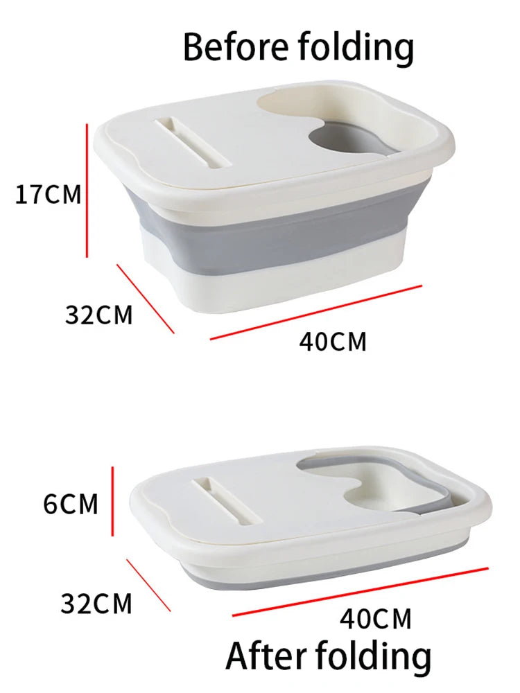 Foldable Foot Spa Massage Bucket