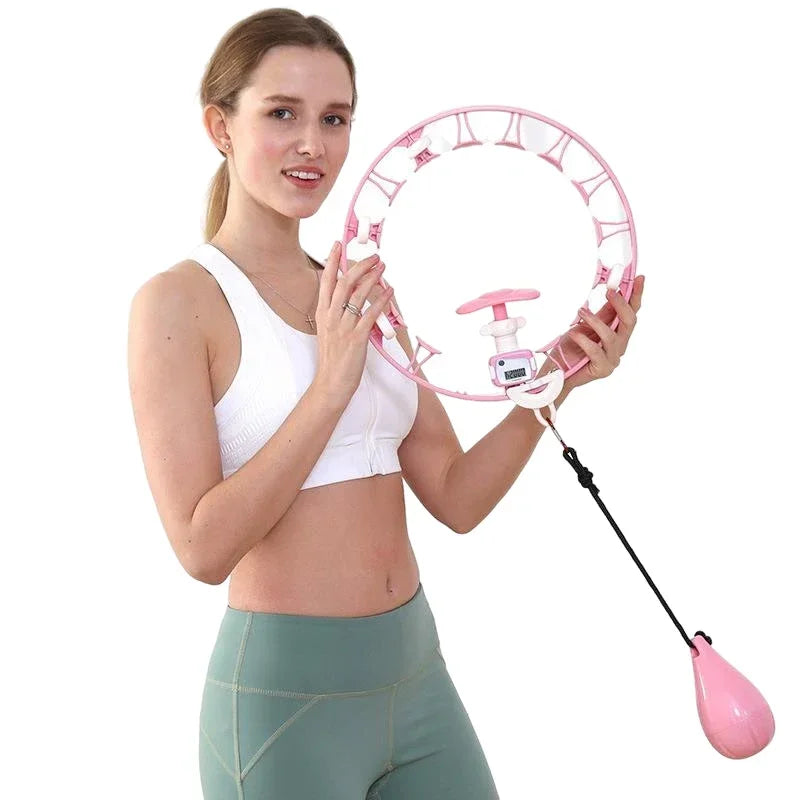 Smart Detachable Counting Hula Hoop for Home Fitness Training