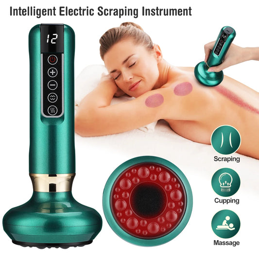 Smart Vacuum Cupping Massager | Heated Recovery Device