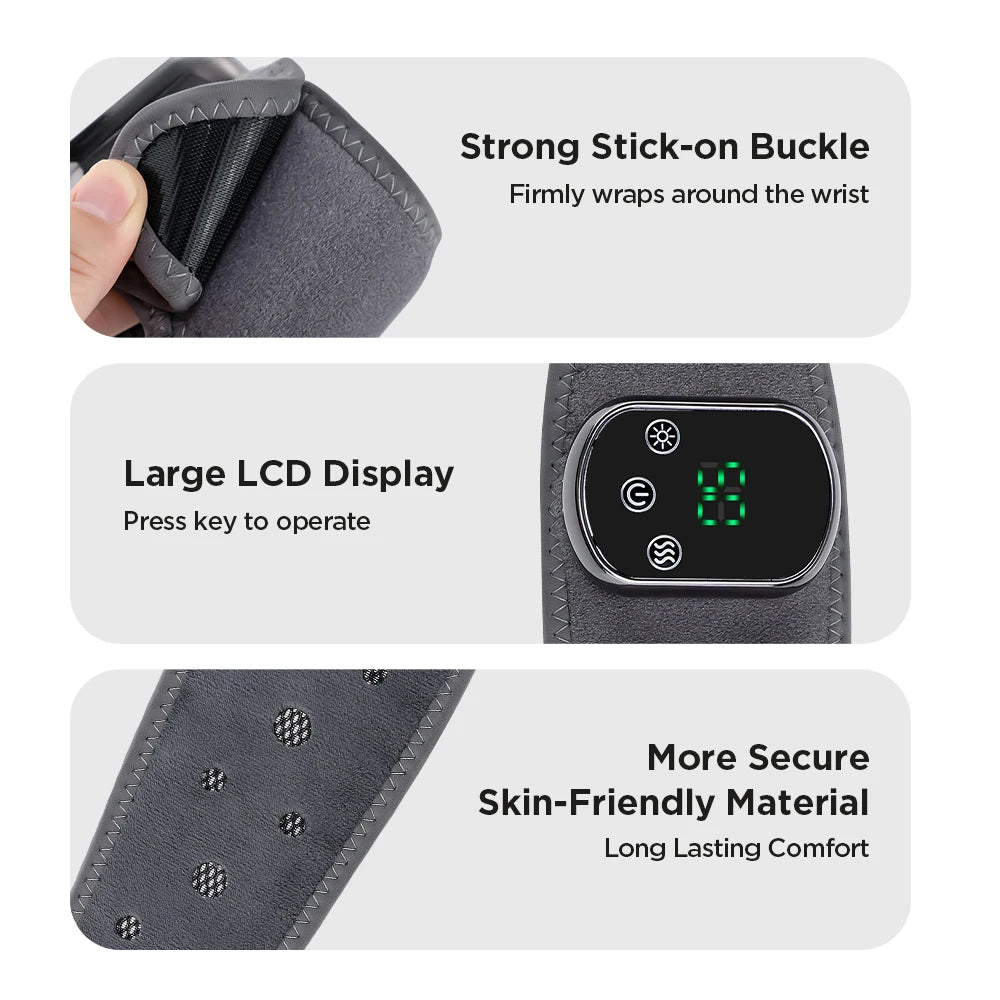 Electric Heated Wrist & Ankle Massager Rechargeable