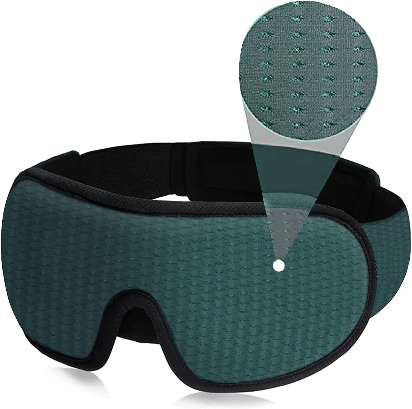 3D Sleep Eye Mask Blackout – Deep Sleep & Travel Comfort