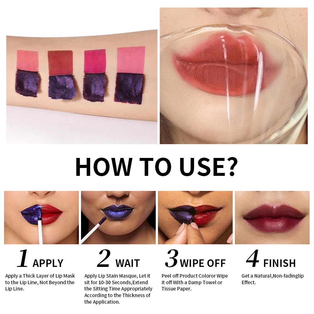 Peel-Off Waterproof Lip Tint
