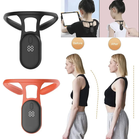 Smart Posture Corrector with Gentle Vibration Reminder – Adjustable Fit