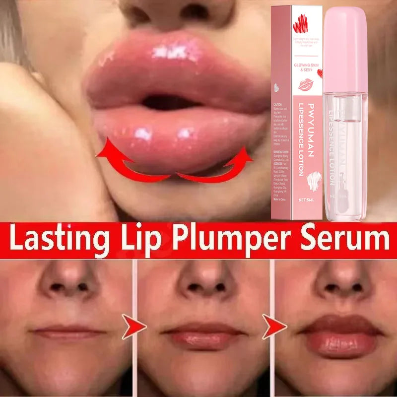 Hyaluronic Acid Lip Oil Serum for Glossy Hydrated Lips