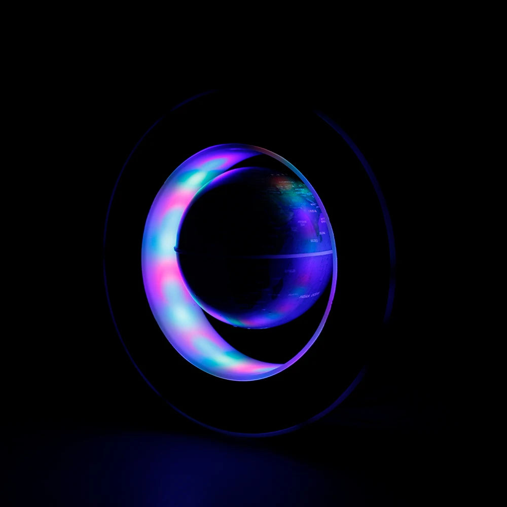 Floating Levitation Globe LED Lamp – Rotating Magnetic World Map