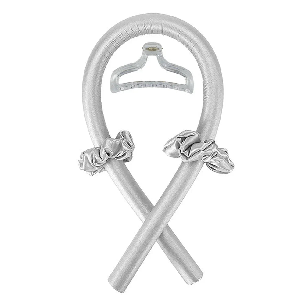Heatless Curling Rod Headband – No-Heat Silk Curling Ribbon Tool