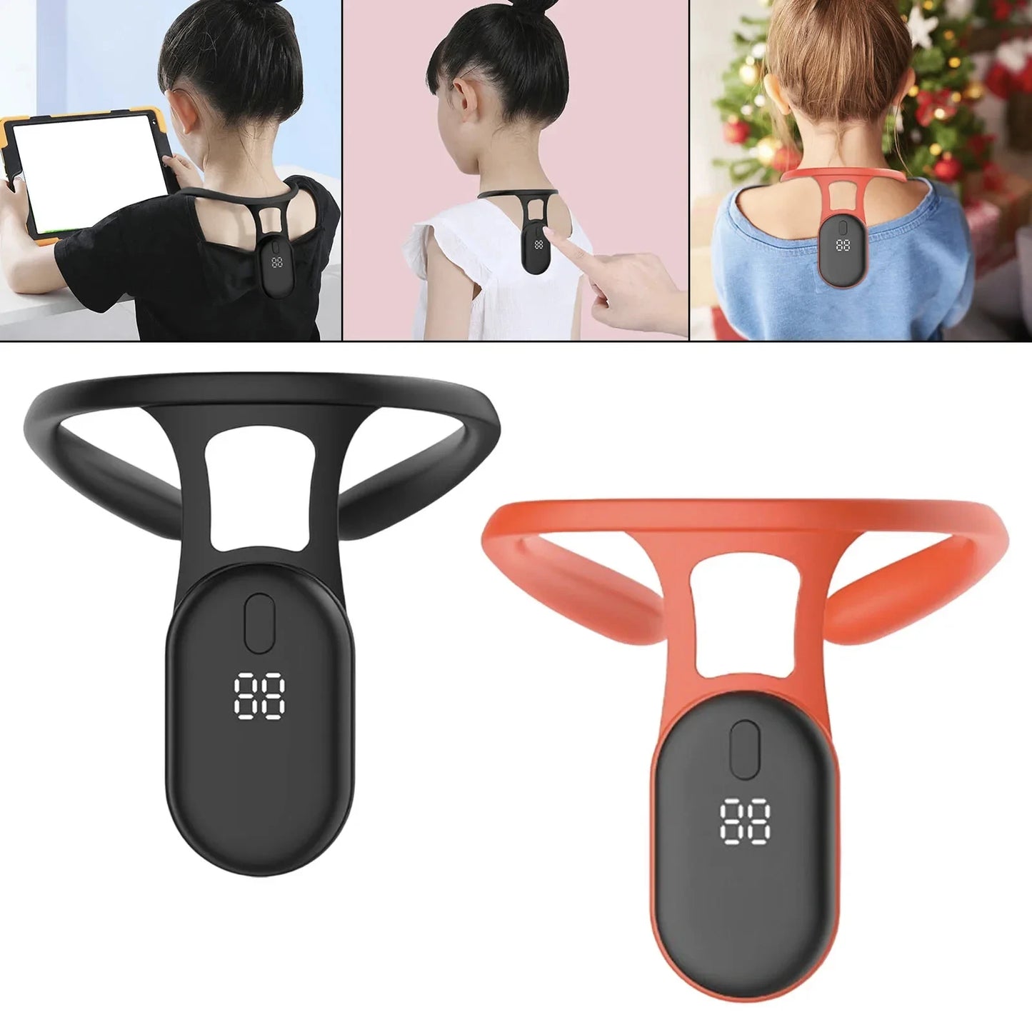 Smart Posture Corrector with Gentle Vibration Reminder – Adjustable Fit