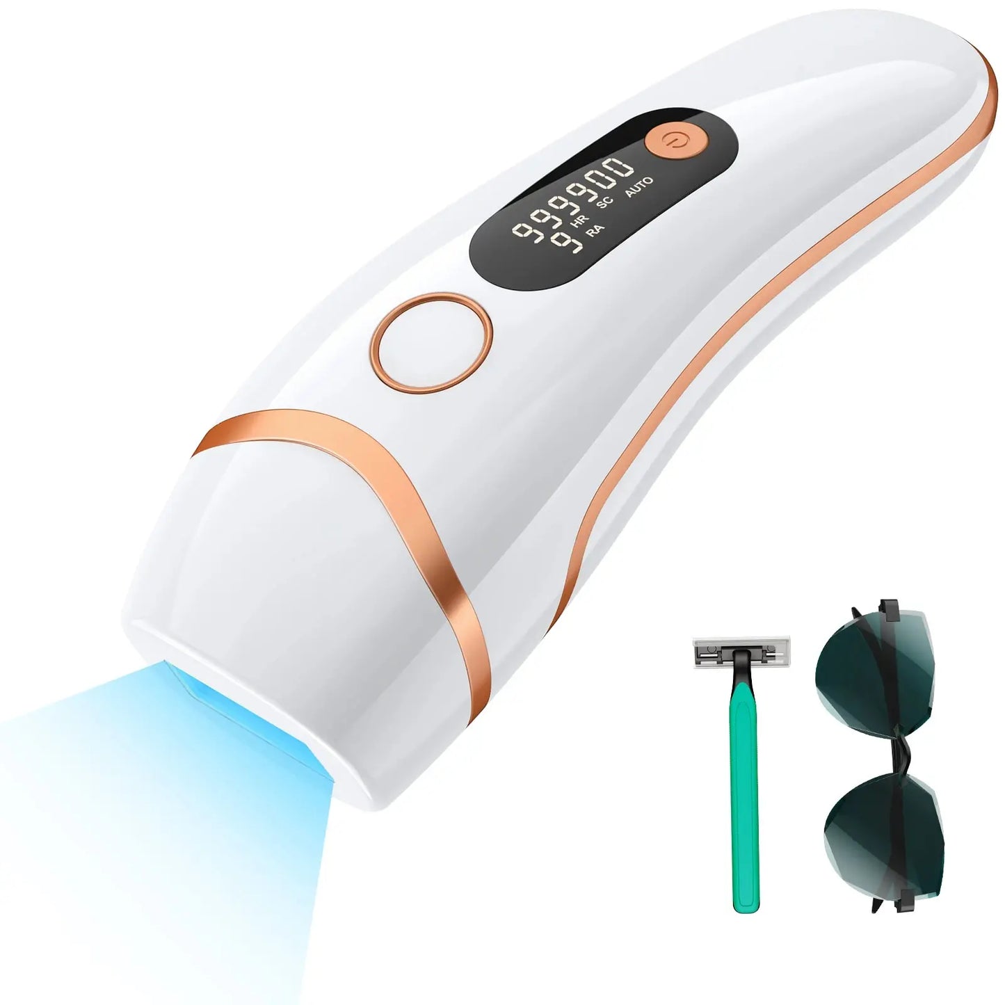 IPL Hair Removal Device 17J 999900 Light Pulses