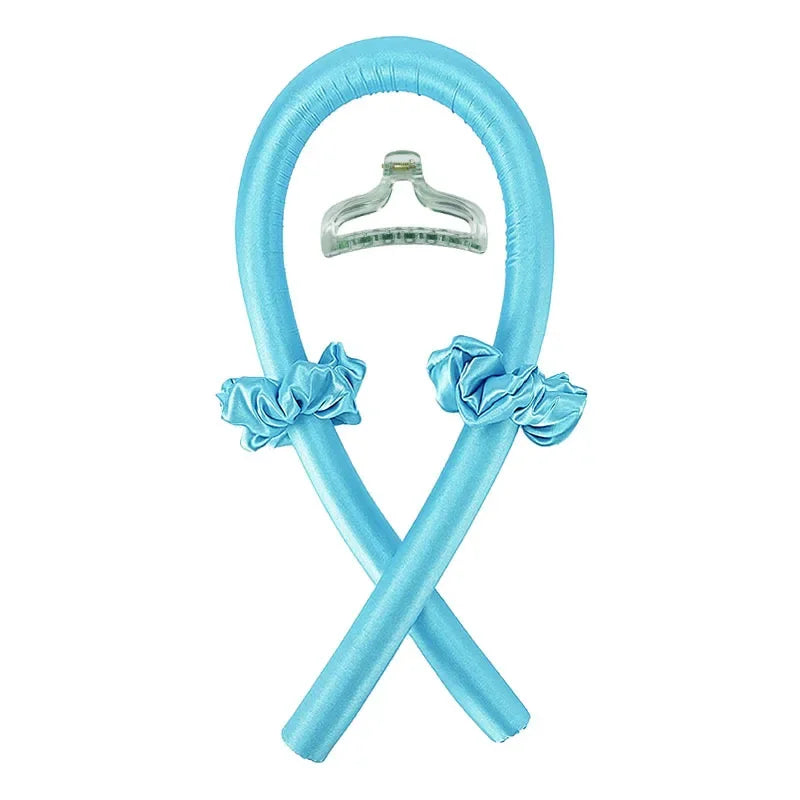 Heatless Curling Rod Headband – No-Heat Silk Curling Ribbon Tool
