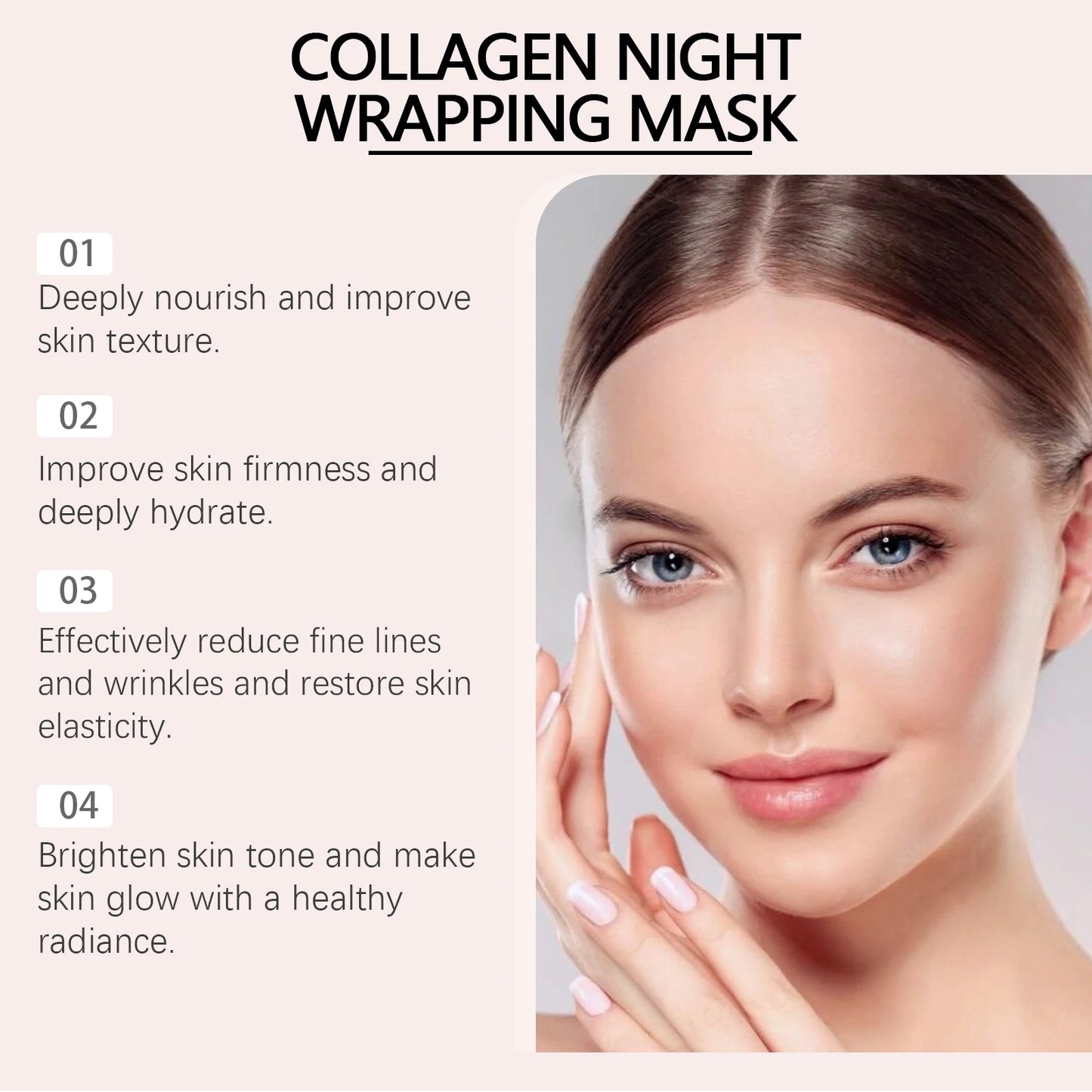 Collagen Peel Off Face Mask for Hydrating Pore Care