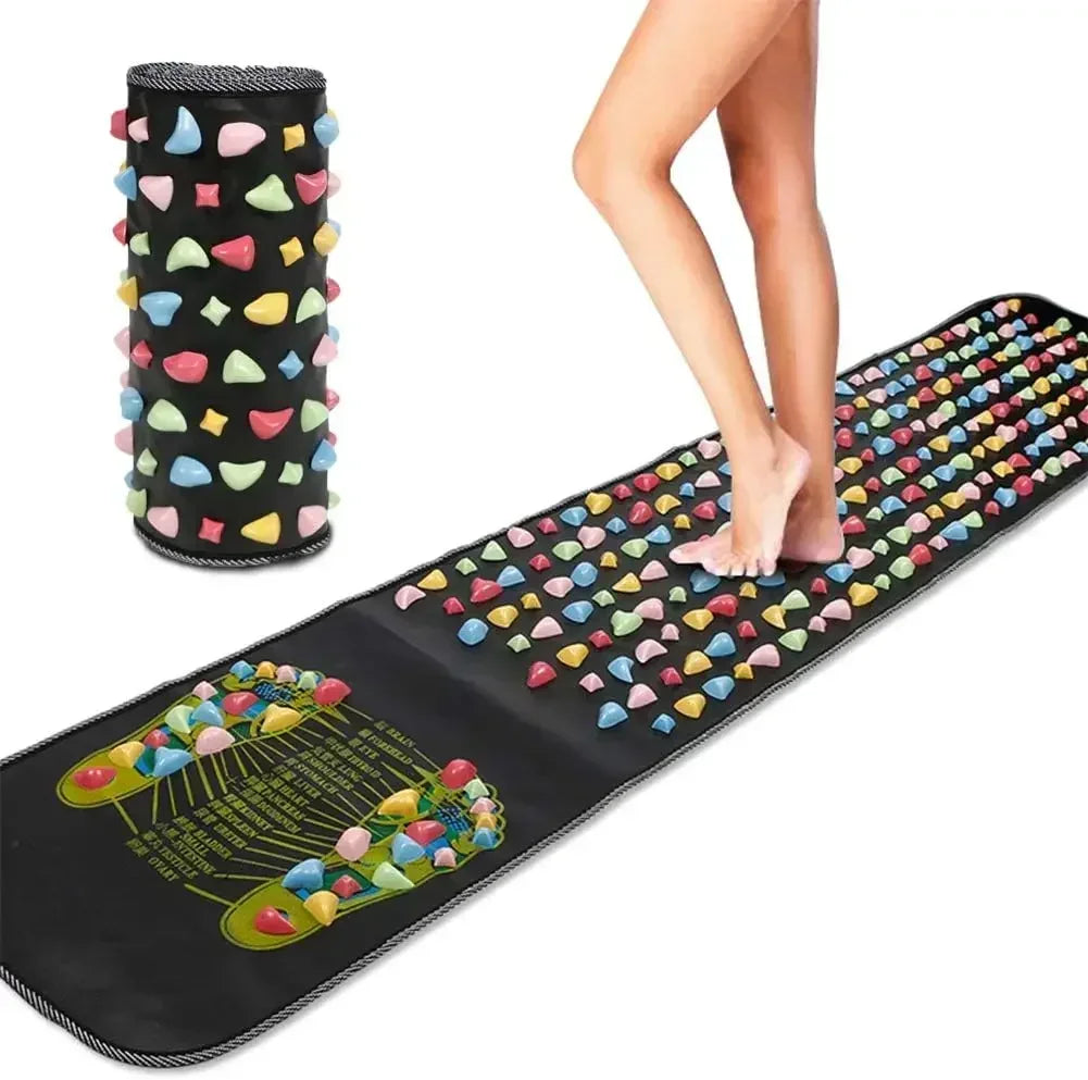 Premium Foot Massage Pad Soft Stone Texture Design Mat
